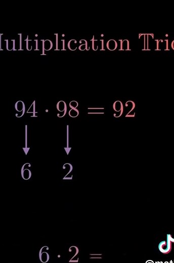 Multiplication trick #math #Mathematic #fyp #foryou #foryoupage #maths #Math #solve #mathematics