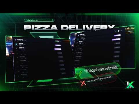 Lyrix Pizza Job - Fivem Pizza Job [QB] - [ESX] - [QBOX]
