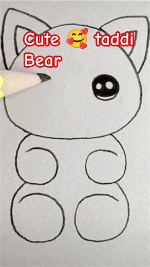 How to Draw a Cute Teddy Bear 🧸 | Dibujo Fácil para Niños