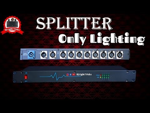 Splitter 2/5 BSM Lighting || Lighting Distribution System BSM Lighting India || Dj Light Tricks
