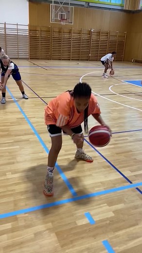 Ball Handling Drill Progression for Low Catch Swing Steps