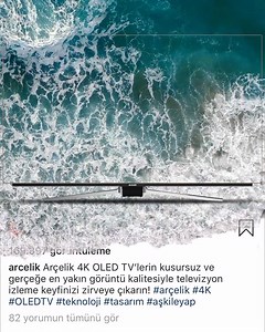 Arçelik 4K OLED TV’lerin kusursuz ve gerçeğe en yakın görüntü kalitesiyle televizyon izleme keyfinizi zirveye çıkarın! Ürünü incelemek için👉 http://bit.ly/2wpXcWL | Arçelik