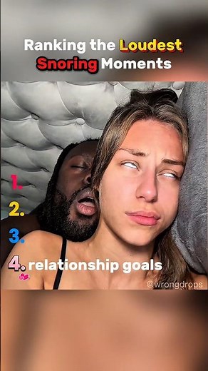 Top 5 Loudest Snoring Moments #Snoring #Funny #Ranking #Viral #tiktok