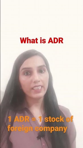 what is ADR | stock market basics | Stock Price Prediction using ADR | American Depositary Receipts