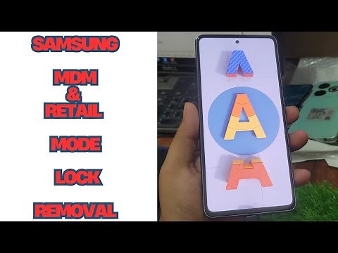 Samsung MDM & Retail Mode Lock Removal Easy Guide || samsung demo mode remove || remove retail mode