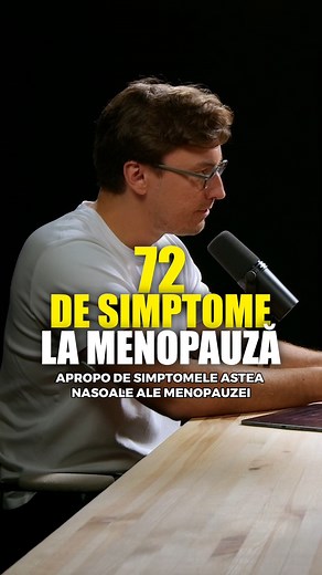 퐃퐫. 퐌퐢퐡퐚퐢퐥 퐏퐚퐮퐭퐨퐯 on Instagram: "Cele 72 de simptome care apar la menopauza ‍⚕️ Vezi podcastul integral #BoabeDeCunoastere - Perimenopauza, Menopauza, Postmenopauza, cu Ileana Badiu, pe canalul meu de YouTube."