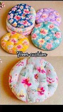DIY Floor Cushion Making at Home 😍#shorts #handmade #diy