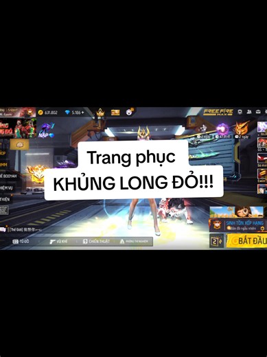 VQ Trang phục Khủng Long Đỏ, ae săn đồ mới chưa nè, chưa thì tranh thủ săn đi nhe đồ đẹp hành động cưởi khủng long siêu cute luôn nè, vòng quay khủng long đỏ cute mới nhất đã được ra mắt kc#nhasangtaofreefire #tiktok #ff #ob55 #KhungLongFreeFire @Garena Free Fire VN @Jeeker
