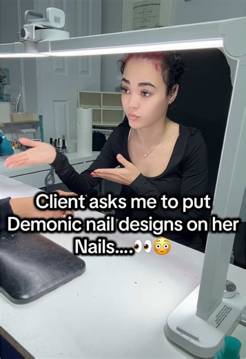 Creative Demonic Nail Art Designs Ideas for Clients