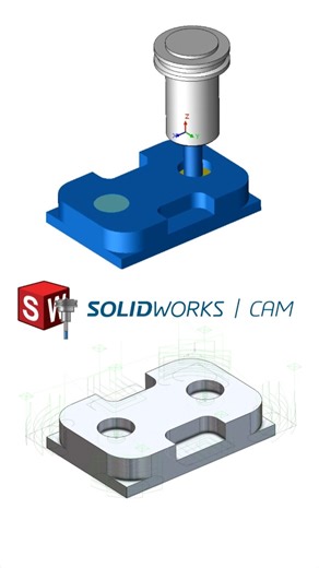SOLIDWORKS CAM 2.5 AXIS FEATURE