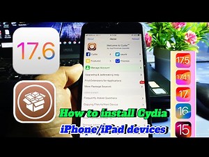 How to install Cydia on iPhone/iPad iOS 17.6 - iOS 15.0 | Palen1x Jailbreak iOS 17.6 - iOS 15.0