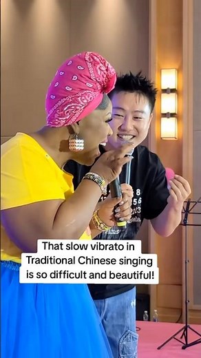 Can Vocal Coach LEARN How To Sing In CHINESE??!😲🇨🇳🎤 #china #masterclass #viral #singer #coach