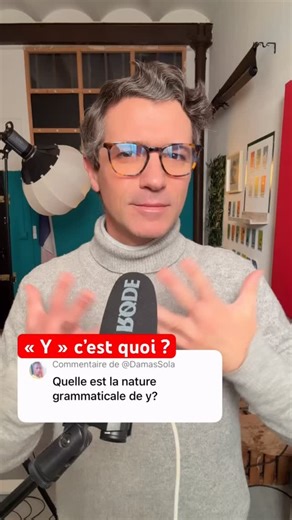 Vincent Bouen on Instagram: "Le pronom Y : petit rappel de sa signification et de son utilisation Exercice : écris la phrase en substituant le complément de lieu ou le complément indirect par Y 1. Je pars à Bali pendant un mois 2. Je fais du sport au parc 3. Je songe à reprendre mes études Commente « grammaire » pour recevoir mon cours de game complet et gratuit en vidéo et PDF !"
