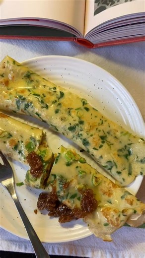Ozlem Warren | With Ramadan as well as Pancake day round the corner, and I wanted to remind you this delicious, savoury Kaygana crepes, they are easy and... | Instagram