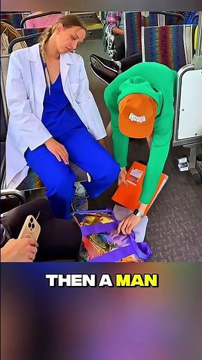 Kind Stranger Helps Sleeping Woman on Bus in the Sweetest Way#kindness #wholesome