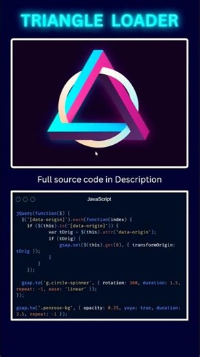 #python #ssc #stockmarket Triangle Loader Html #coding