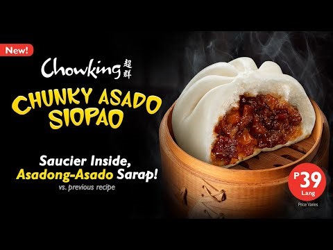 NEW Chowking Chunky Asado Siopao: saucier inside, asadong-asado sarap!