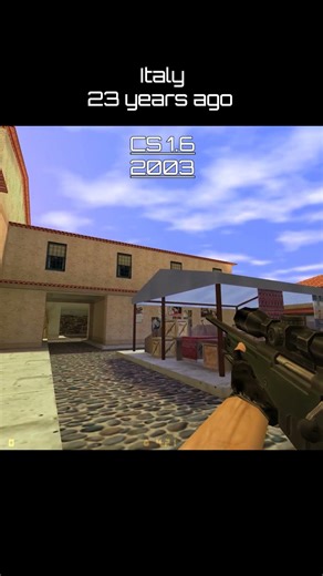 How Italy changed over 23 years in Counter-Strike #cs #cs16 #cssource #csgo #cs2 #retrogaming