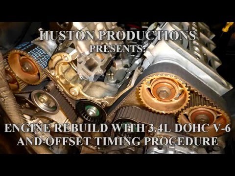 Engine Rebuild with 3.4L DOHC V-6 and Offset Timing Procedure