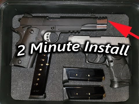 Tisas 1911 Compensator Install - Punisher Edition