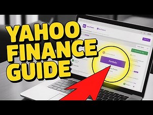 How to use Yahoo Finance for Portfolio Management - Complete Guide