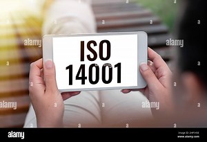 Conceptual display Iso 14001, Business approach a family of standards related to environmental management Voice And Video Calling Capabilities Connect Stock Photo - Alamy
