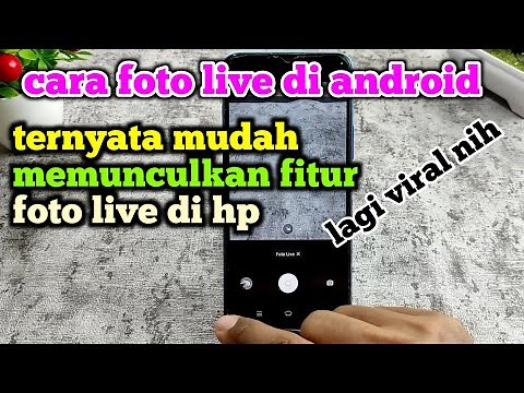 How to take live photos on Android. Bring up the live photo feature on your phone.