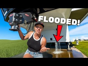 While Testing Our GEN-Y Gooseneck Hitch, WE FLOODED OUR RV!