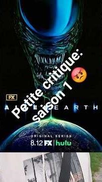 Petite critique: Alien Earth saison 1 😡😡😡 #alien #alienearth #disneyplus #disney #geek
