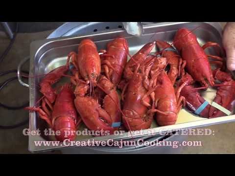 How to Cajun Boil Lobster - Creative Cajun Cooking