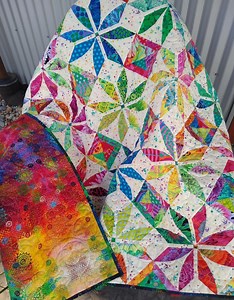 Scrappy Lap Quilt/ Traditional Technique/ Curved Piecing/ Contemporary Mood/ Handmade/ Home Decor/ Housewarming Gift/ Gifts/ Lap Quilt - Etsy