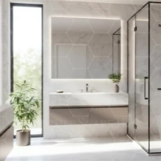 3D Bathroom Interior Rendering & Animation – Custom Visualization for Renovation, Real Estate, or Design - Etsy