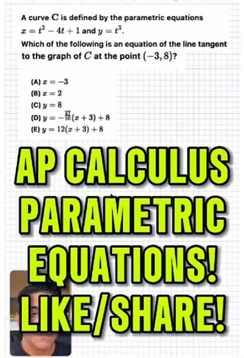 AP CALCULUS PROBLEM #calc #apcalc #apcalcbc #apcalcab #calculus | ap calc