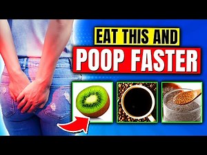10 POWERFUL Foods That Help You POOP Faster (Constipation Foods)