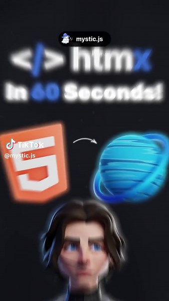 Understanding HTMX: A Quick Overview in 60 Seconds!