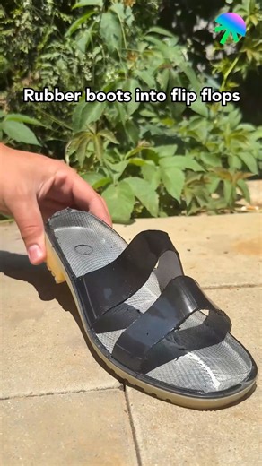 16K views · 31 reactions | Rubber boots into flip flops! | Adrenaline HQ | Facebook