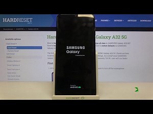 How to Reset All Settings in Samsung Galaxy A32 5G - Android System Settings Removal