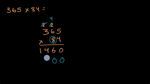 Multiplying 3-digit by 2-digit numbers