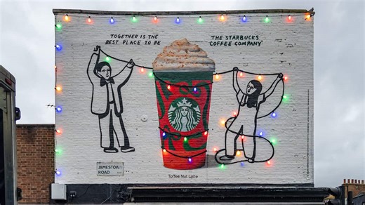 La Navidad dibujada a mano, así es la nueva campaña de Starbucks