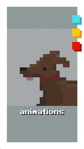 Animating using Minecraft Blocks! #minecraft #animation