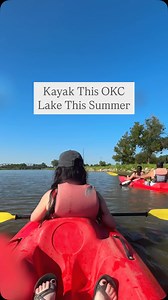 Add kayaking at Lake Overholser to your list of things to do in Oklahoma City this summer. You can rent kayaks or paddle boards by the hour through Riversport, and it’s a peaceful way to spend time outside without leaving the city. Whether you’re planning a date, a staycation, or just want something fun to do on the weekend, this is such a good option. Follow me for more fun things to do around Oklahoma. #ThingsToDoThisSummer #OutdoorAdventures #WeekendPlans #KayakingLife #TravelLocal #GirlsDayO