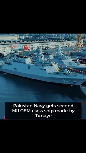 46K views · 290 reactions | The Pakistan Navy has received its second MILGEM-class ship built by Türkiye. | Indian Defence Times | Facebook