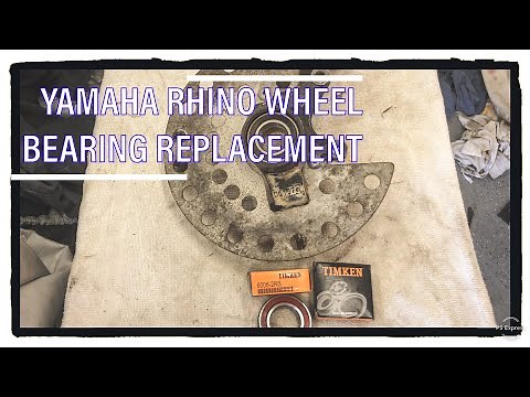 Yamaha Rhino 660 Wheel Bearing Replacement