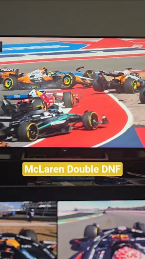 F1 McLaren Double DNF United States GP Sprint #shorts