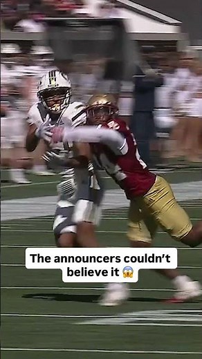 One of the best interceptions of all time 🤯 #bostoncollege #accfootball #football #cfb #sports