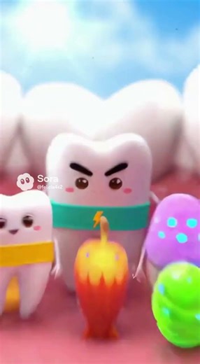 這是什麼神奇的工具？ #牙齒卡通 #牙齒動畫 #牙齒星球 #toothcartoon #toothanimation