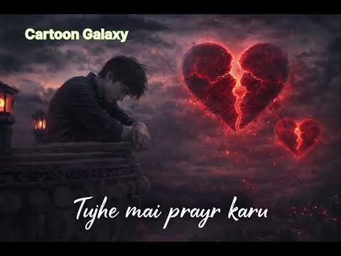 #song #sad #Cartoon galaxy. Hindi old song. tujhe main pyar karoon. Sad song 😔