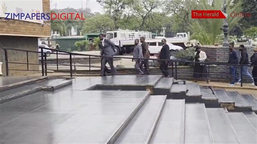 PHD Ministries leader Walter Magaya and his wife, Tendai, have arrived at the Harare Magistrate's Court for their routine remand. 📹: Mathew Masinge | The Herald-Zimbabwe