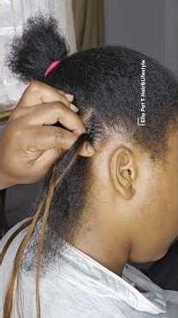 Cornrow lesson 4 beginners. If this tutorial is helpful, don't forget to save it 4 later #tutorial