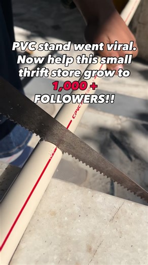 Thrift Ki Mehak on Instagram: "TARGET 1000+ FOLLOWER🎯 Small thrift store today, big dreams tomorrow. If you’ve been supporting silently — this is your sign to follow & grow with me ♻️ 🎯 Goal: turning this small thrift into something BIG 📩 DM for PVC stand measurements 📩 DM for article prices & details Thrift Ki Mehak Scented with Sustainability ♻️ #ThriftKiMehak #SmallBusinessIndia #ThriftStoreIndia #viral"